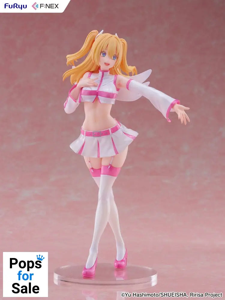 2.5 Dimensional Seduction F:Nex PVC Statue 1/7 Liliel Angel Paratroopers Lilysa 23 cm