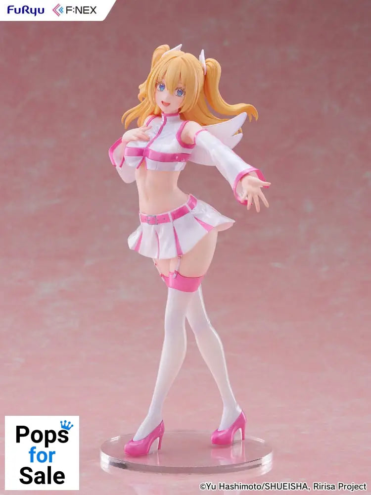 2.5 Dimensional Seduction F:Nex PVC Statue 1/7 Liliel Angel Paratroopers Lilysa 23 cm