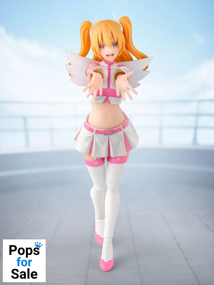 2.5 Dimensional Seduction S.H. Figuarts Action Figure Liliel Angel Airborne Corps/Ririsa 14 cm