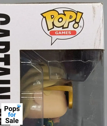 [2 Pack] Captain Marvel vs Chun-Li Capcom White Pants Box Damaged Funko POP