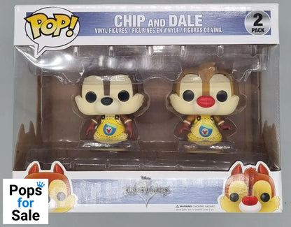 [2 Pack] Chip and Dale - Disney Kingdom Hearts Funko POP