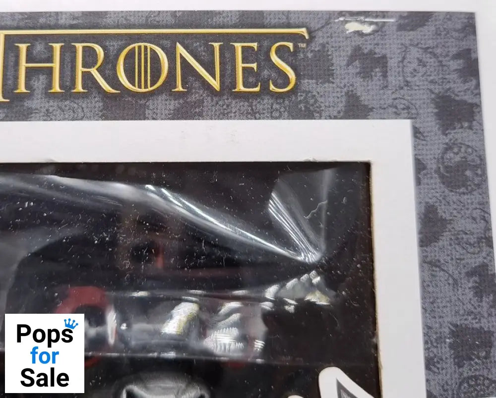 [2 Pack] Daenerys & Drogon - Metallic Game of Thrones Funko POP - Box Damaged