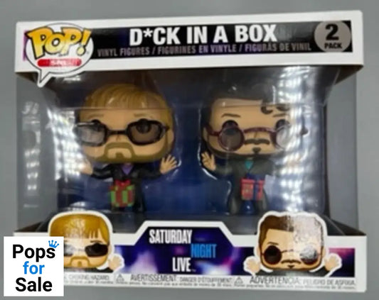 [2 Pack] Dick in a Box SNL Saturday Night Live Funko POP - Box Damaged