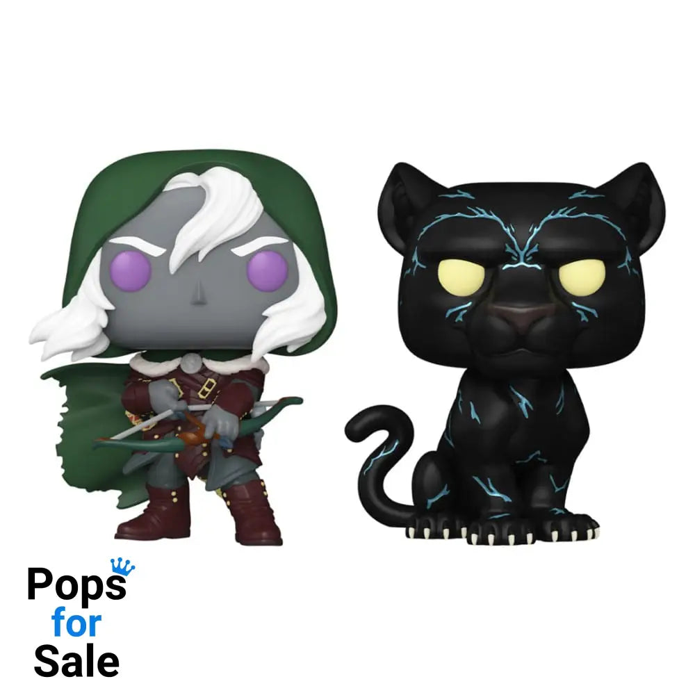 2 Pack Drizzt Do’urden & Guenhwyvar - Dungeons Dragons Funko Pop Preorder