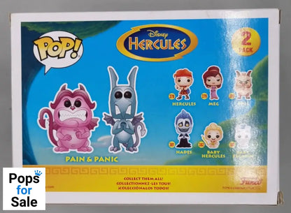 [2 Pack] Pain & Panic - Disney Hercules - 2018 Con Funko POP