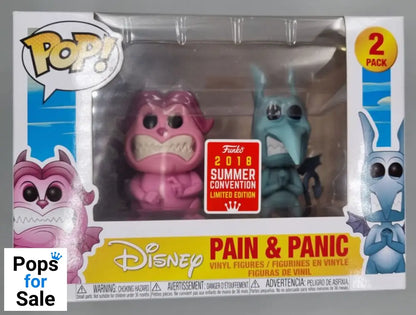 [2 Pack] Pain & Panic - Disney Hercules - 2018 Con Funko POP