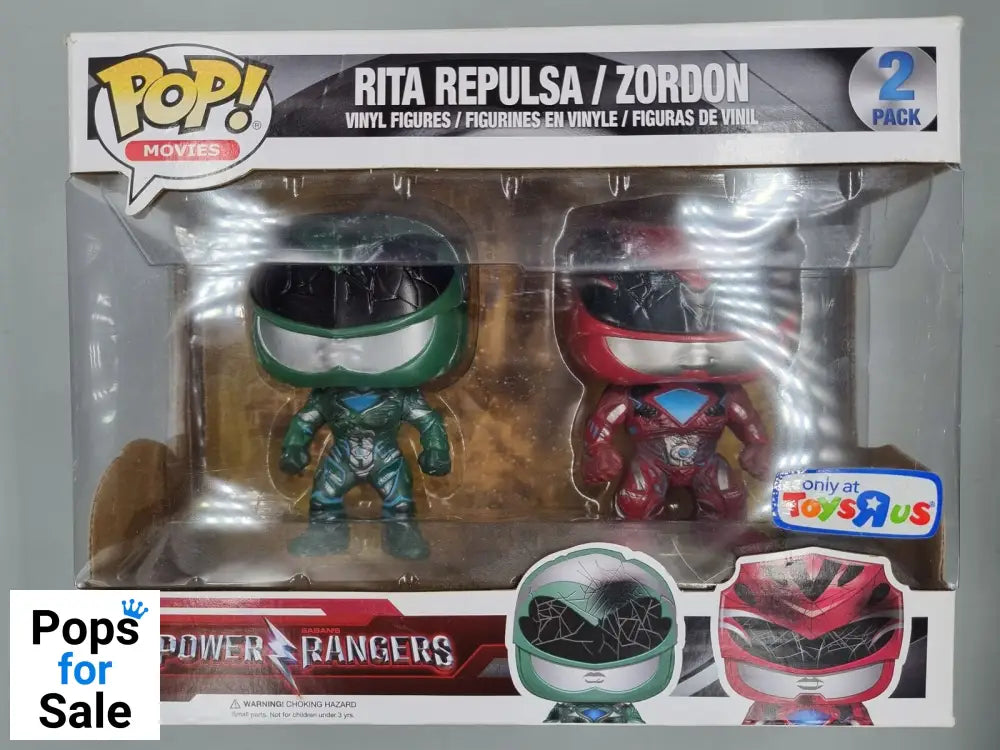 [2 Pack] Rita Repulsa / Zordon - Power Rangers Funko POP