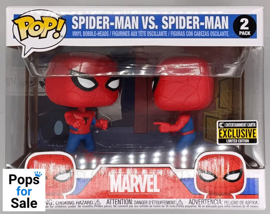 [2 Pack] Spider-Man vs. Spider-Man - Marvel Funko POP