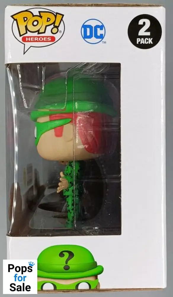 [2 Pack] Two-Face & The Riddler - Glow - DC Batman Funko POP