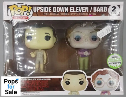 [2 Pack] Upside Down Eleven / Barb Stranger Things 20 Box Damaged Funko POP