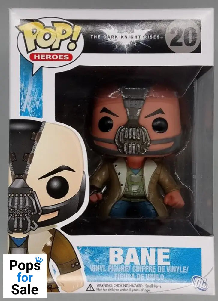 20 Bane - DC Batman The Dark Knight Rises Funko POP - Box Damaged