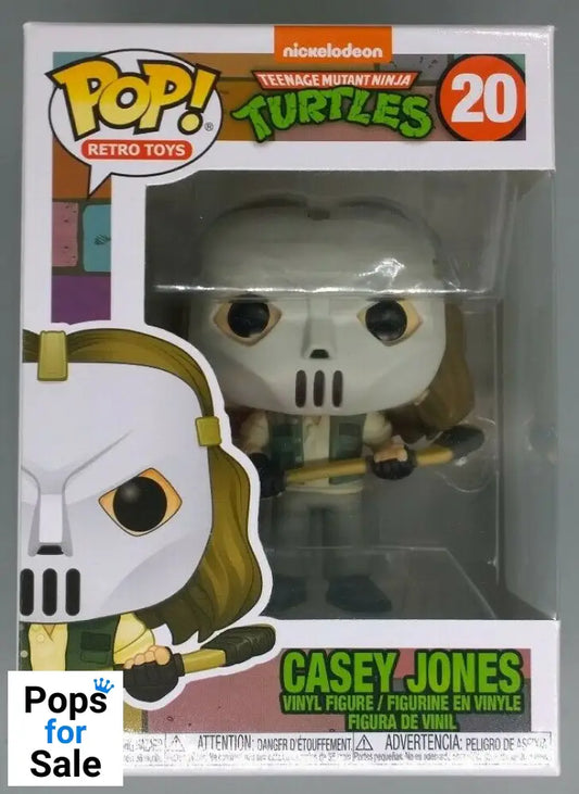 #20 Casey Jones (Retro) - Teenage Mutant Ninja Turtles 1990 Funko POP