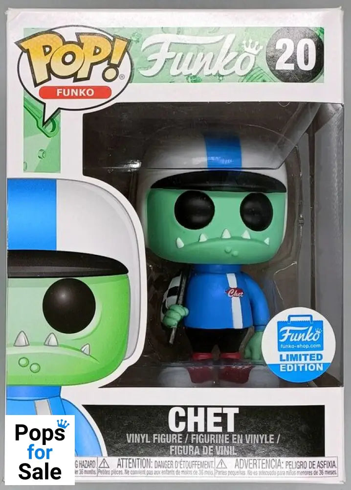 20 Chet - Pop Funko (Originals) - Box Damaged Funko POP