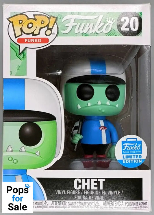 20 Chet - Pop Funko (Originals) - Box Damaged Funko POP