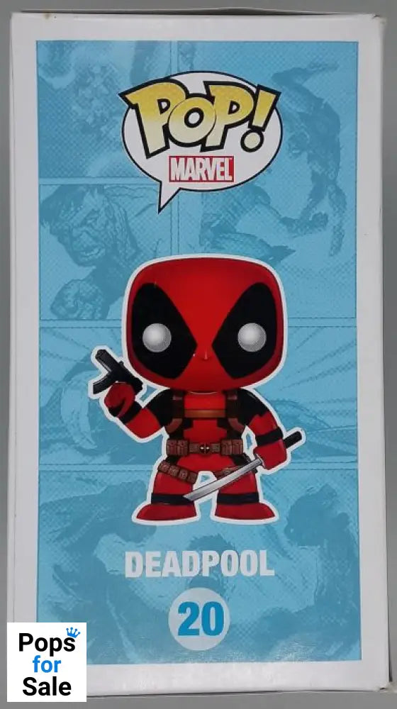 #20 Deadpool - Marvel - Box Damaged Funko POP