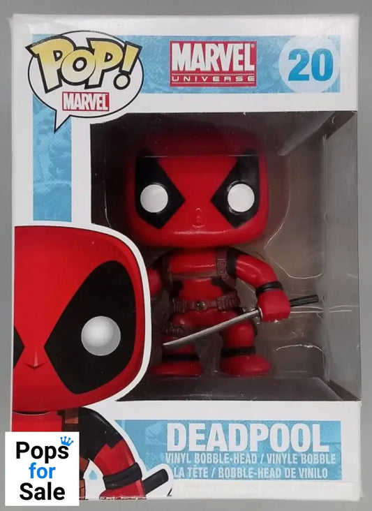 #20 Deadpool - Marvel - Box Damaged Funko POP