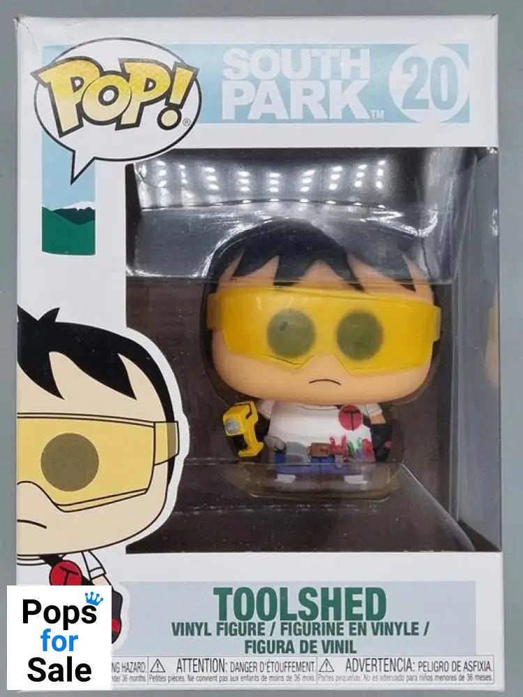 20 Toolshed - South Park - Box Damaged Funko POP