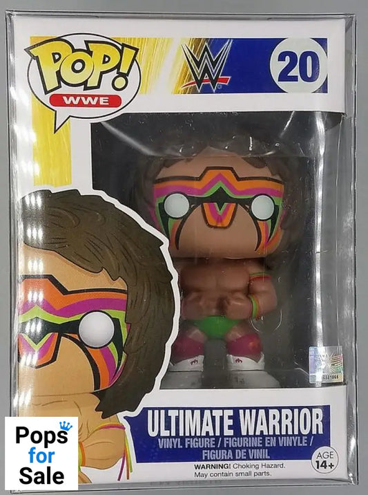20 Ultimate Warrior - WWE Funko POP