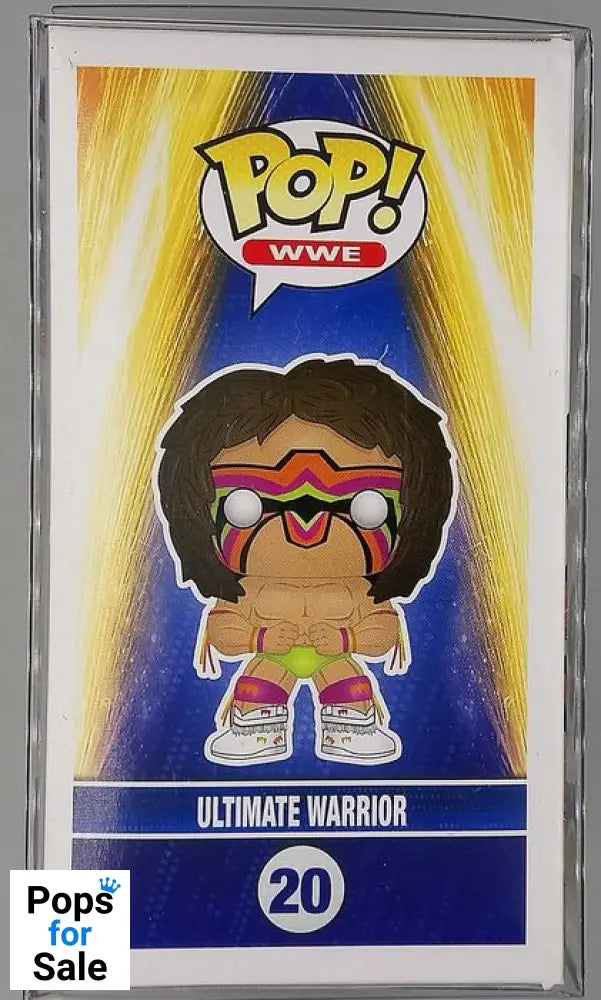 20 Ultimate Warrior - WWE Funko POP