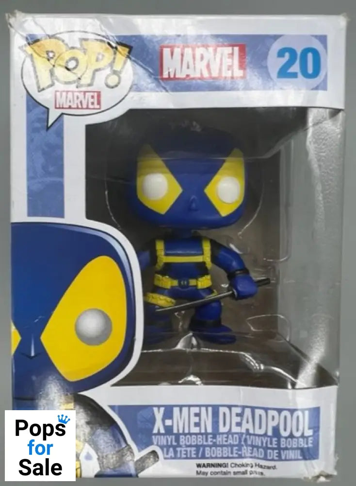 #20 X-Men Deadpool - Marvel - Box Damaged Funko POP - PopsforSale.co.uk