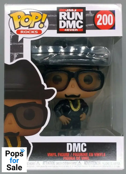 200 DMC - Run DMC - Funko POP - Box Damaged