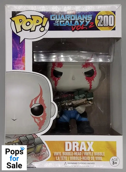 #200 Drax - Marvel Guardians of the Galaxy Vol 2 Box Damaged Funko POP