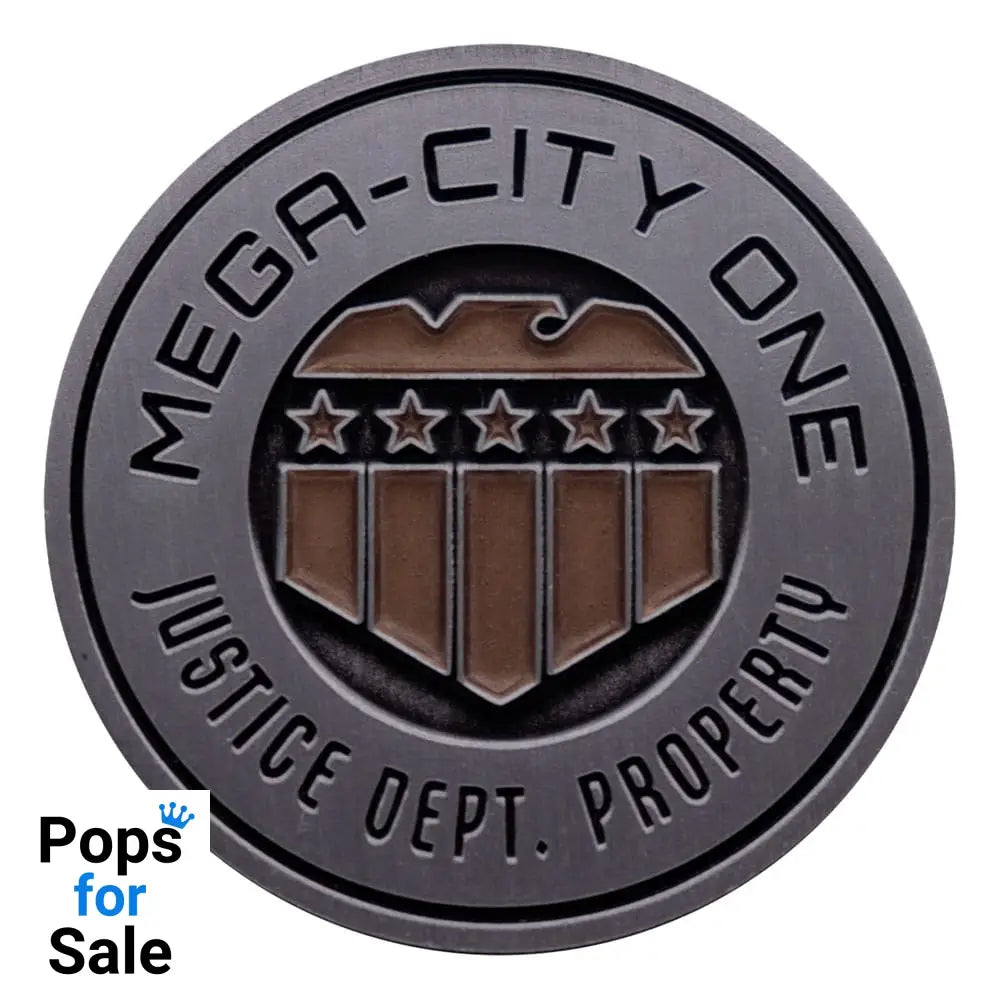 2000 AD Collectable Coin Judge Dredd Mega-City One Limited Edition
