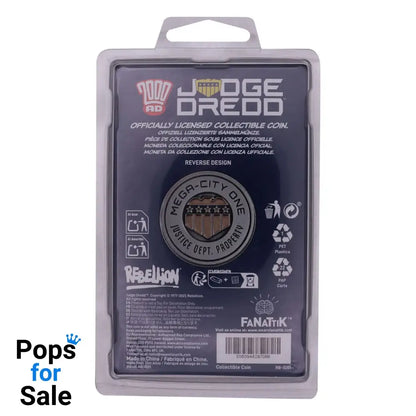 2000 AD Collectable Coin Judge Dredd Mega-City One Limited Edition Coins