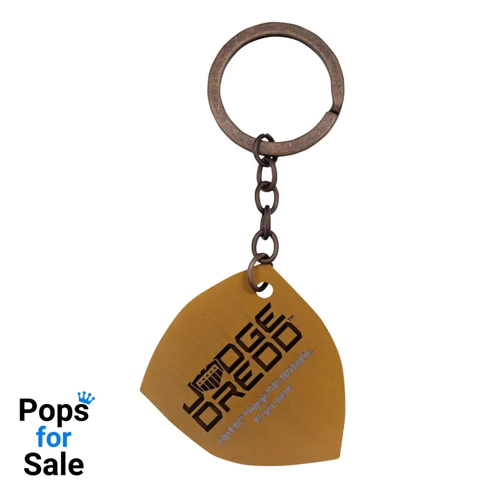 2000 AD Keychain Judge Dredd Badge Limited Edition