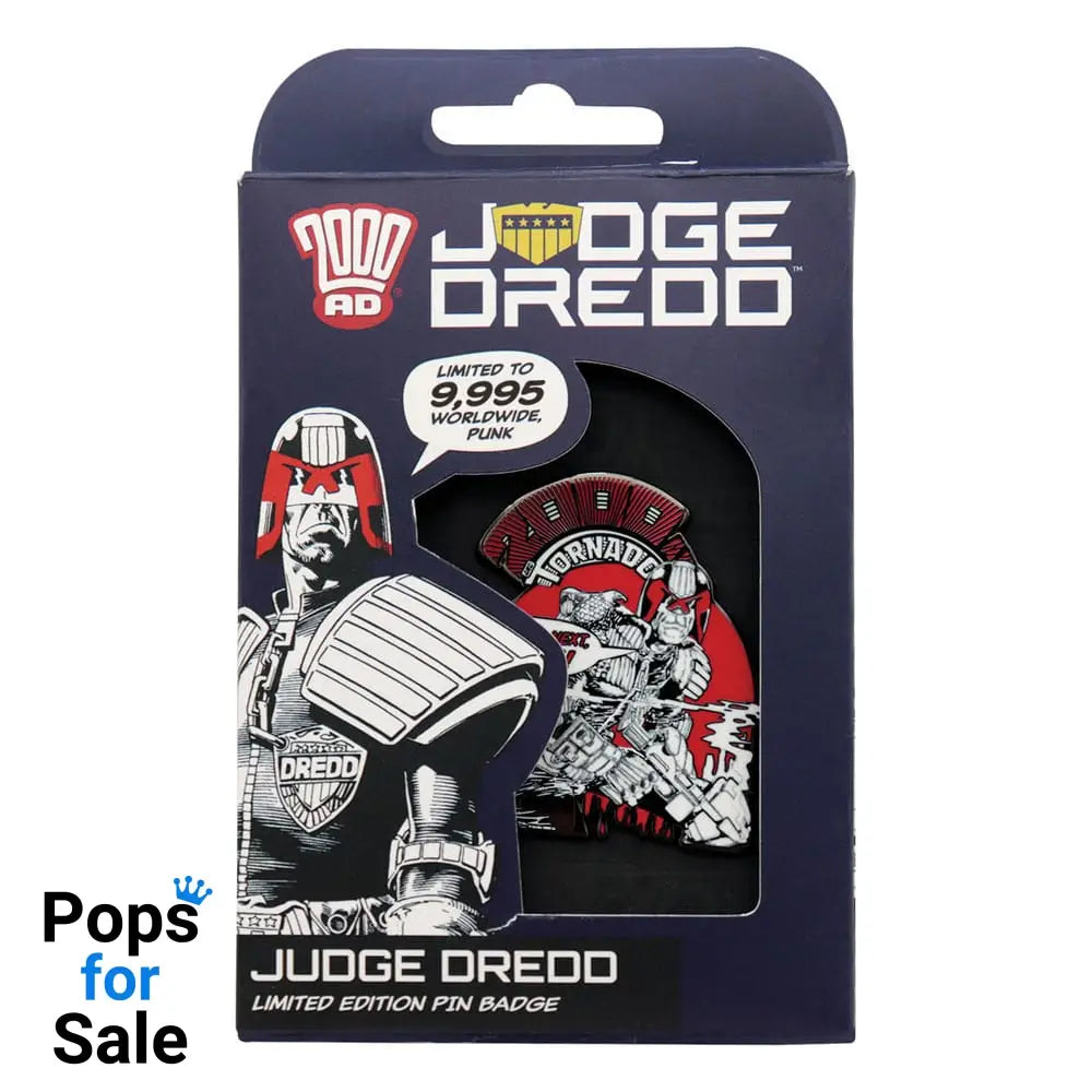 2000 AD Pin Badge Judge Dredd You're Next Punk Limited Edition