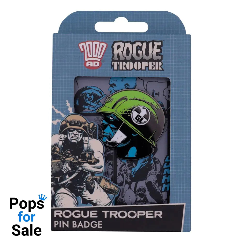 2000 AD Pin Badge Rogue Trooper GI Limited Edition