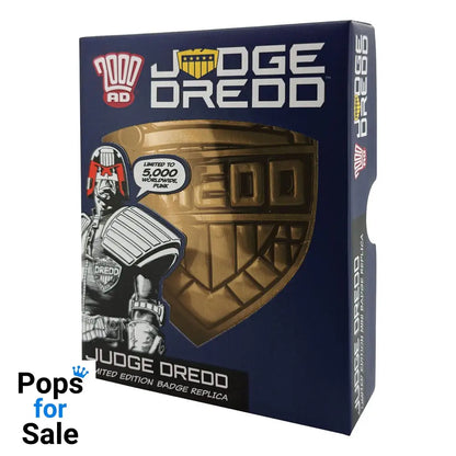 2000 AD Replica Judge Dredd Badge Limited Edition Replicas 1/1