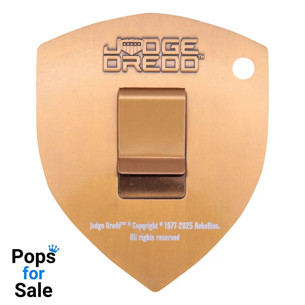 2000 AD Replica Judge Dredd Badge Limited Edition