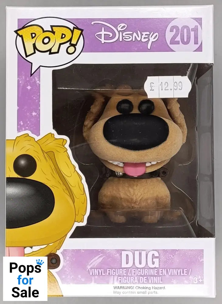 201 Dug - Flocked - Disney UP! - Funko POP - Box Damaged