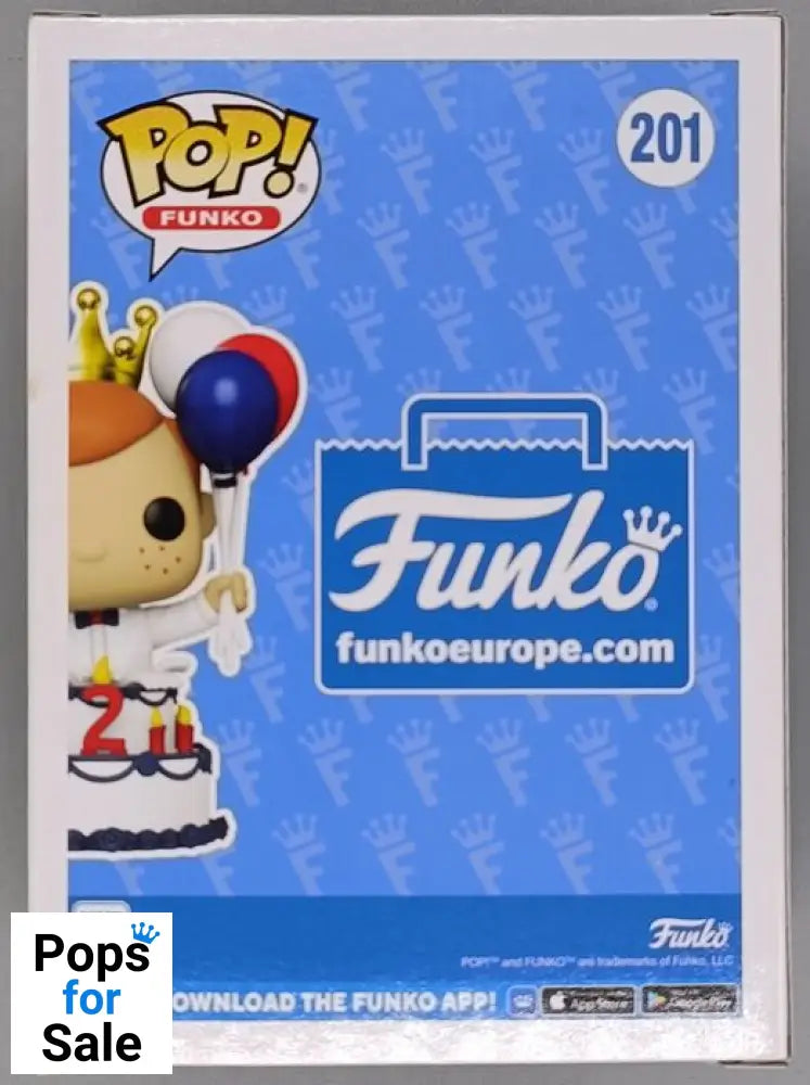 #201 Freddy Funko (in Cake) Funko (Freddy) 2nd Year Funko POP - PopsforSale.co.uk