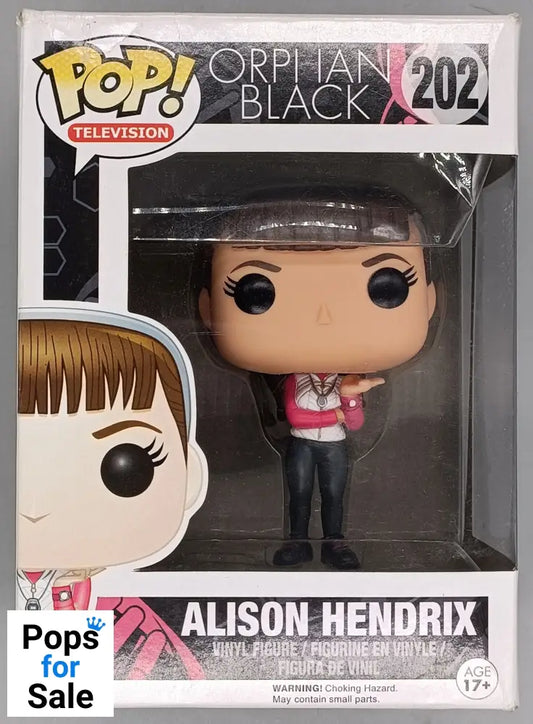 #202 Alison Hendrix - Orphan Black - Box Damaged Funko POP