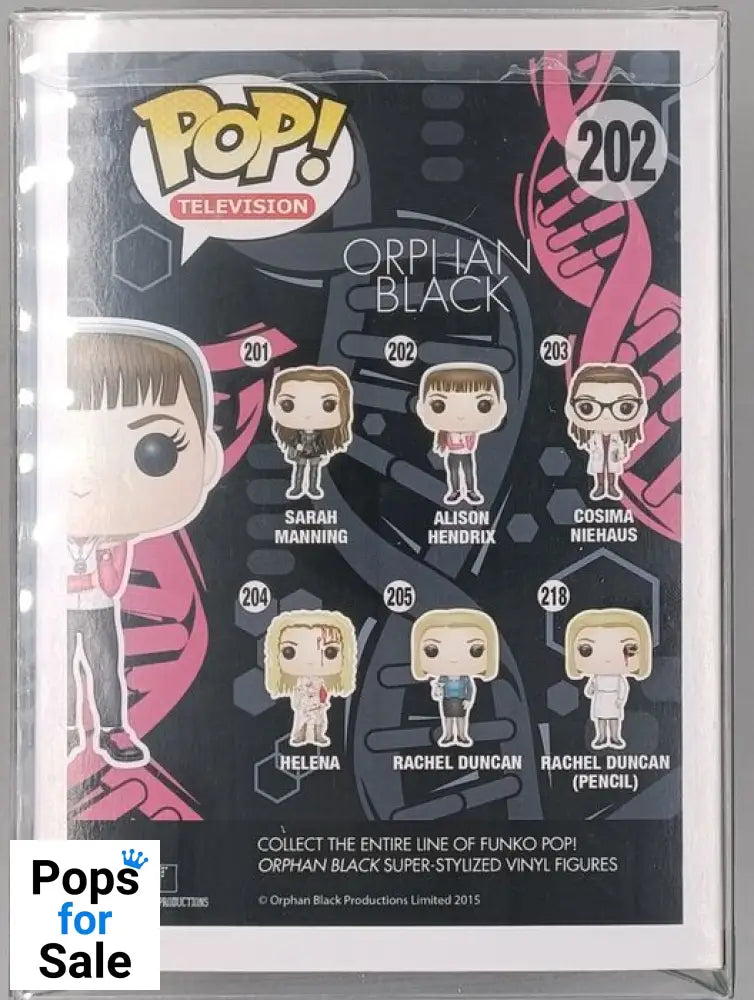 #202 Alison Hendrix - Orphan Black Funko POP