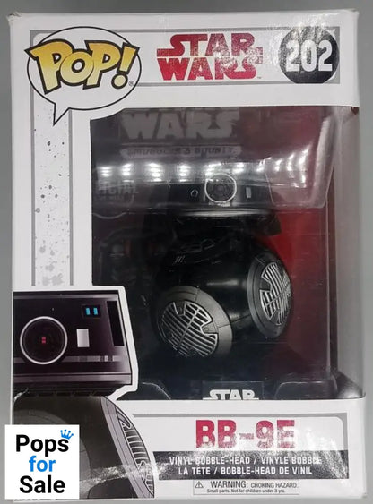 #202 BB-9E - Star Wars - The Last Jedi - Box Damaged Funko POP