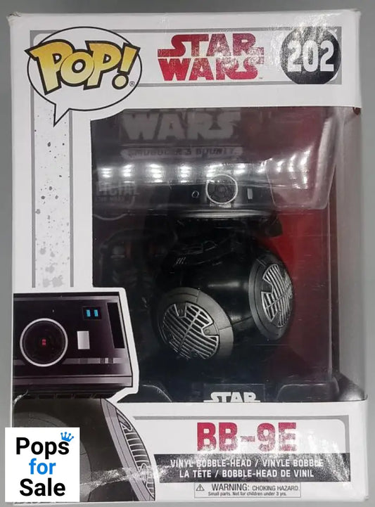 #202 BB-9E - Star Wars - The Last Jedi - Box Damaged Funko POP