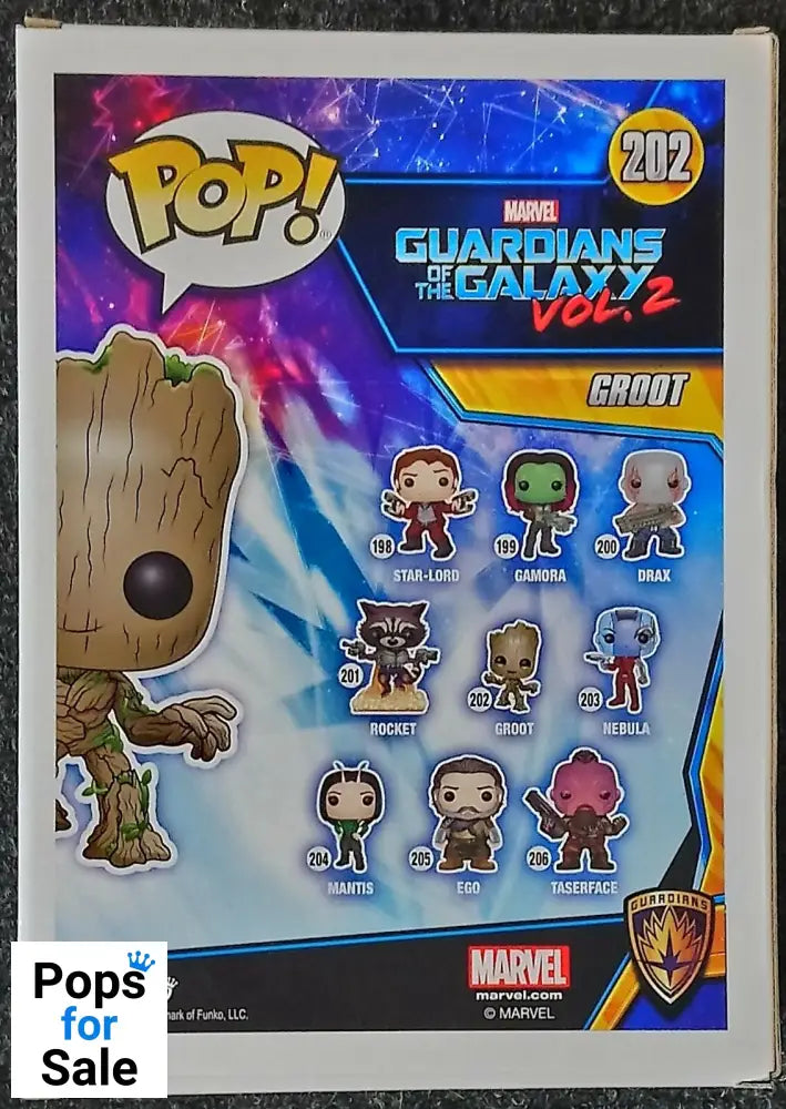 #202 Groot - 10 Inch - Marvel Guardians of the Galaxy 2 Funko POP