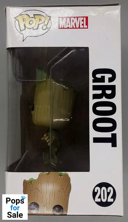 #202 Groot (Young) Marvel Guardians of the Galaxy Vo Box Damaged Funko POP