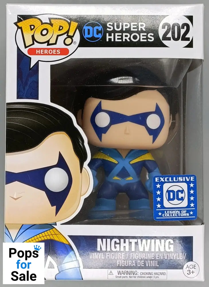 #202 Nightwing (Disco) - DC Legion Of Collectors Funko POP - PopsforSale.co.uk