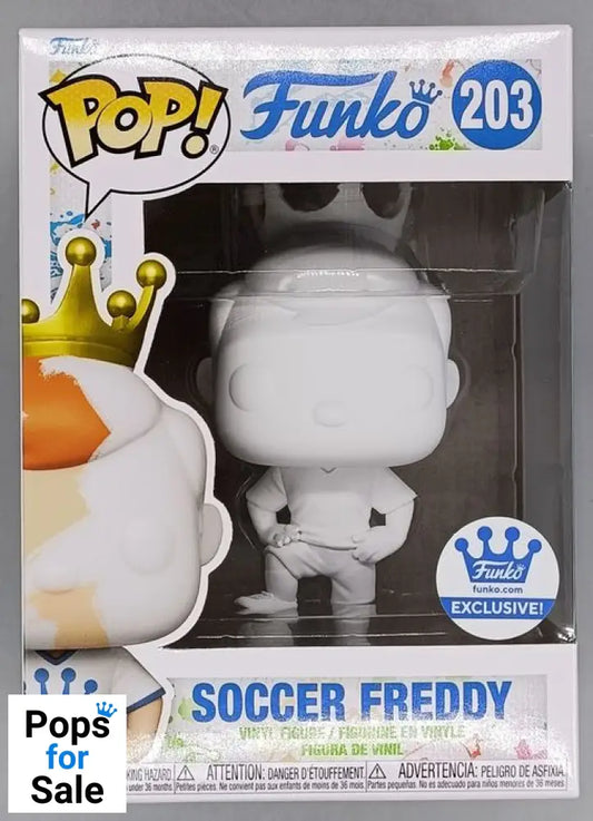 #203 Soccer Freddy (DIY) Funko (Freddy) - Box Damaged Funko POP - PopsforSale.co.uk