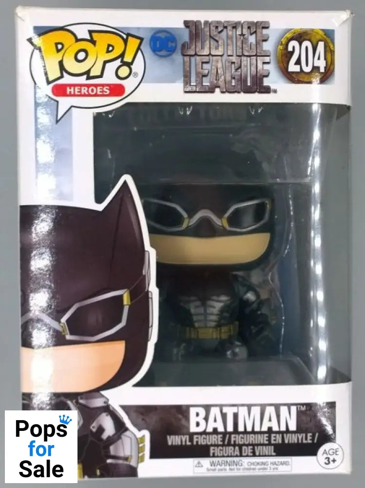 #204 Batman - DC Justice League - Box Damaged Funko POP