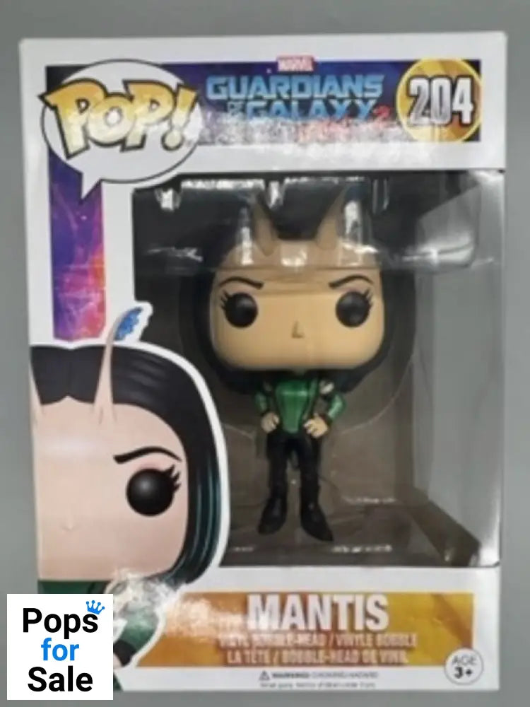 204 Mantis - Marvel Guardians of the Galaxy Vol 2 Box Damaged Funko POP