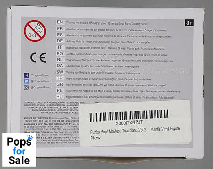 204 Mantis - Marvel Guardians of the Galaxy Vol 2 Box Damaged Funko POP