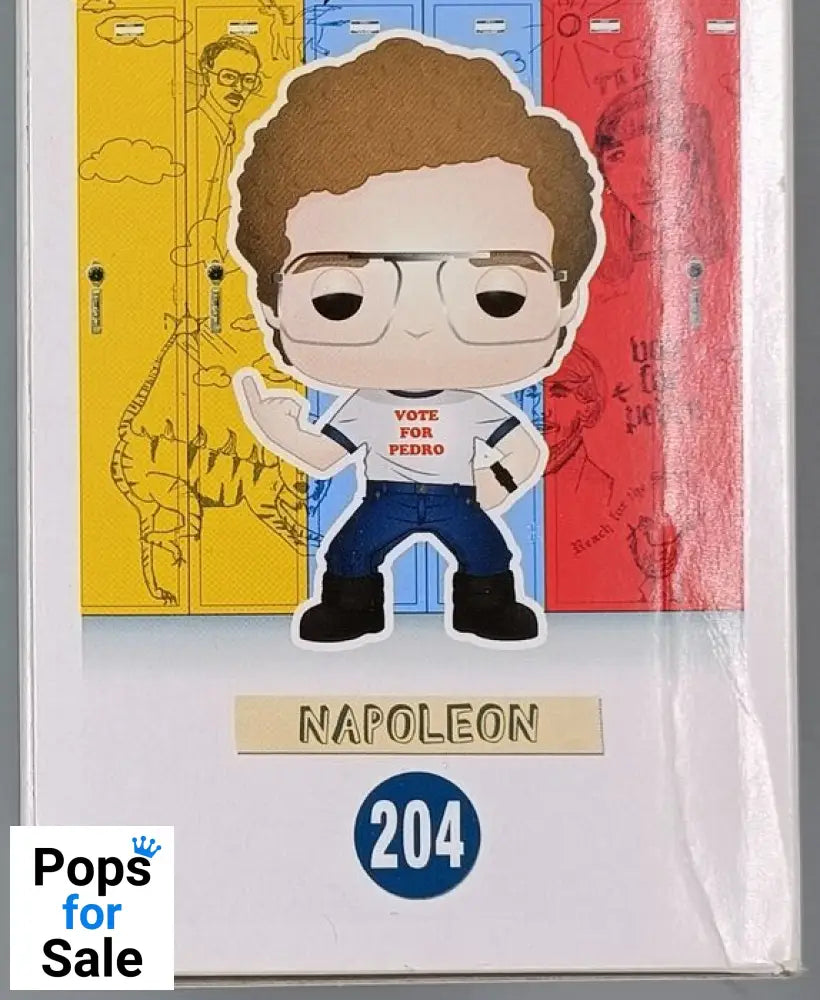 204 Napoleon - Napoleon Dynamite - Box Damaged Funko POP