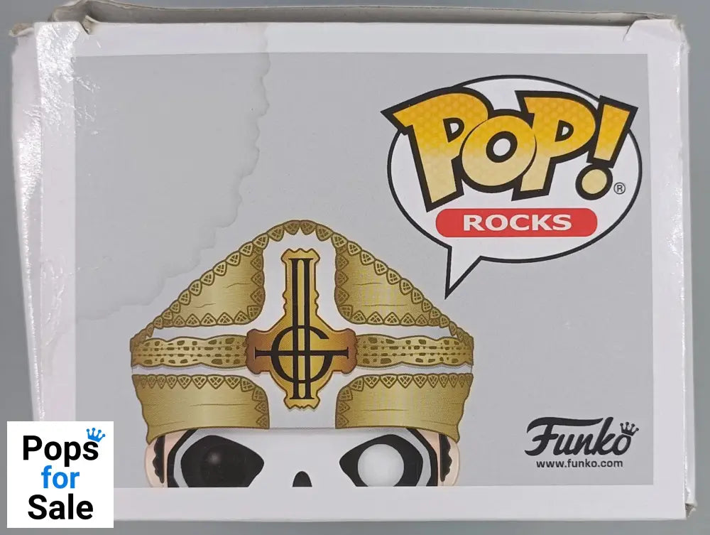 204 Papa Emeritus III - Ghost - Rocks - Box Damaged Funko POP