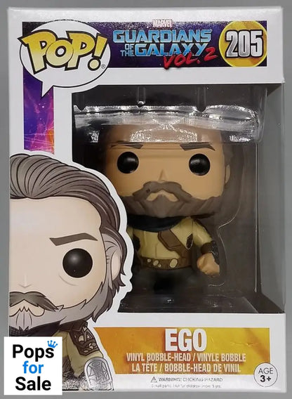 #205 Ego - Marvel Guardians of the Galaxy 2 - Box Damaged Funko POP - PopsforSale.co.uk