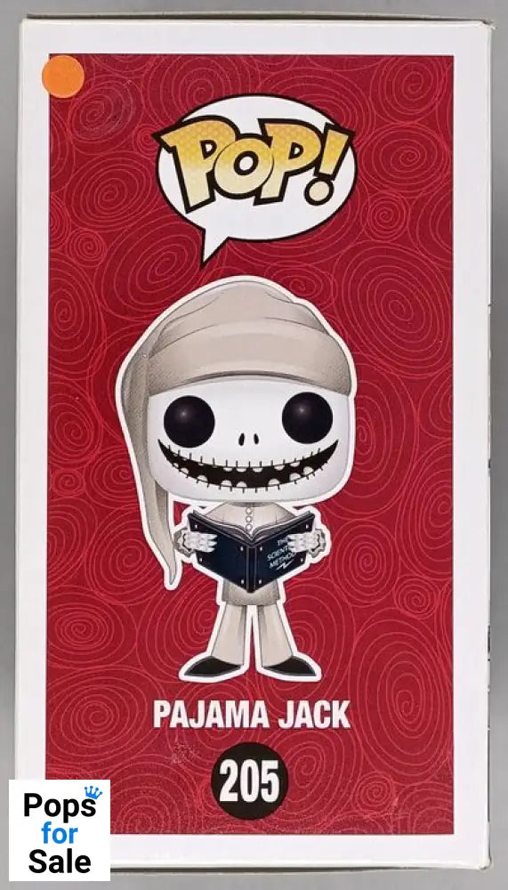 #205 Pajama Jack - Disney Nightmare Before Christ Box Damaged Funko POP - PopsforSale.co.uk